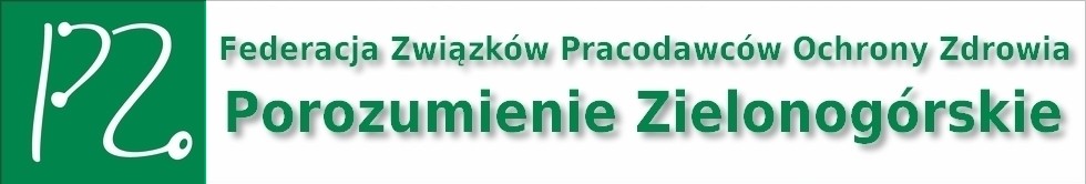 Logo 'Federacja Związków Pracodawców Ochrony Zdrowia 