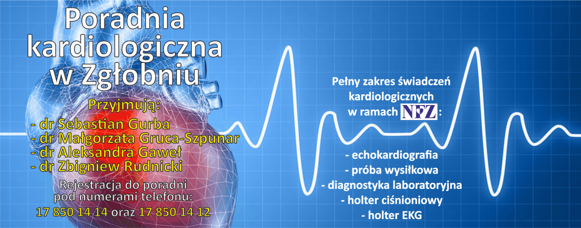 Poradnia kardiologiczna w Zgłobniu